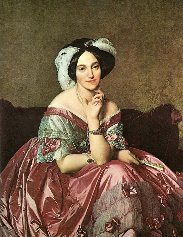 Jean-Auguste Dominique Ingres the baroness rothschild Germany oil painting art